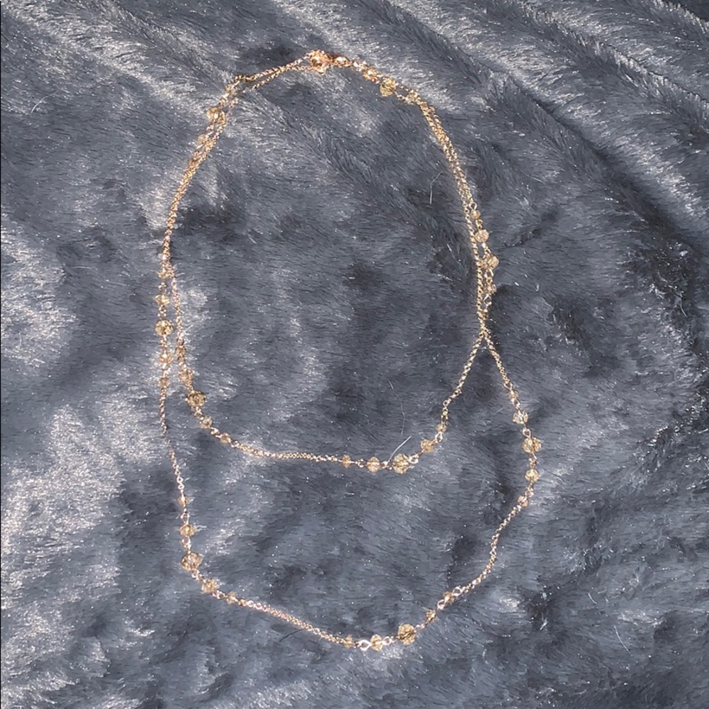 Large/layered necklace